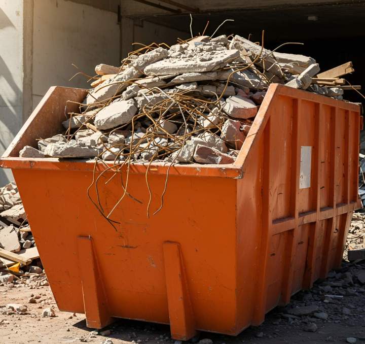 Évacuation des déchets de chantier Clermont-Ferrand